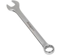 Loops Hardened Steel Combination Spanner - 26mm - Polished Chrome Vanadium Wrench in Metallics Loops Metallics
