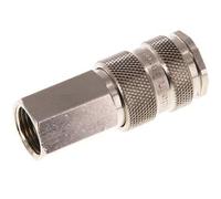 Hardened steel DN 7.8 Air Coupling Socket G 3/8 inch Female