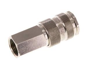 Hardened steel DN 7.8 Air Coupling Socket G 3/8 inch Female