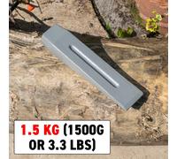 1.5kg Heavy Duty Log Splitter Wood Splitter Log Splitting Wedge Wood Chopper