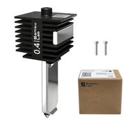 Hardened Steel Hotend Kit for Official Bambu Lab A1/A1 mini with 0.4mm Harden Steel Nozzle,Heating Block Replacement All Metal Extruder Hotend for 3D Printer Accessories