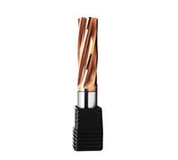 Hardened Steel Metal Reamer, Diameter 3-20mm Spiral Flute Chucking 6 Flutes, H7 Carbide CNC Machine 1pc(5.5X25X60mm)