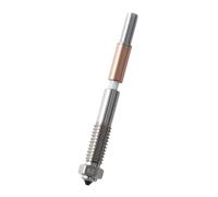 Hardened steel print nozzle with anti-clog design for ABS nylon up to 300 degrees Celsius smooth extrusion nozzle