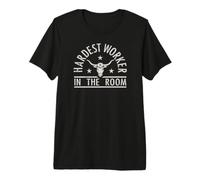Hardest Worker in the Room Texas Steer Icon Premium T-Shirt