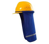 Hardhat Sun Shade - Breathable Mesh Neck Sun Shade for Construction Workers Reflective Safety Visor, UV Protection Authority, Heat Switching Prevention, Comfortable Fit, Summer Outdoors