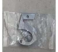 HARDHAWK Contemporary Satin Nickel House Number 5 - High Visibility Door Number Plaque for Wall Mounting - Weatherproof Outdoor House Numbers for Outside, Gates and Mailboxes (1-Pack)