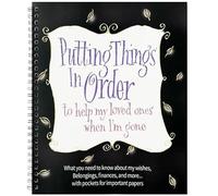 hardinox Putting Things In Order to Help Loved When I'm Gone Workbook End Of Life Planner