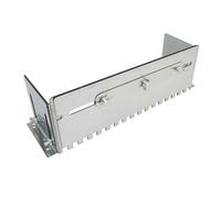 Hardness 201 Stainless Steel Adjustable Notched Trowel for Professional Tiles Adhesive Application and Construction Tiles Adhesive Trowel