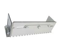 Hardness 201 Stainless Steel Adjustable Notched Trowel for Professional Tiles Adhesive Application and Construction Tiles Adhesive Trowel