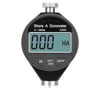 Hardness Tester, Digital 100HD A Durometer Shore Rubber Hardness Tester LCD Display Meter