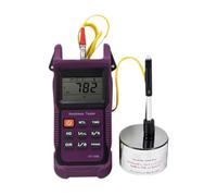 Hardness Tester, Digital Portable Hardness Tester LCD Brinell B & C Vicker and Shore Automatic Conversions A956 Meter