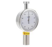 Hardness Tester Durometer LX D 1 Professional Portable Shore Hardness Measuring Tool for Hard Rubber Resin Acrylic Organic Glass Thermoplastic Plastic Printing Plate Fiber Iron