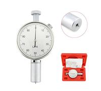 Hardness Tester, LX-A/C/D Hardness Tester Dial Indicator Table Tire Plastic Rubber Test Tools Pointer Reading Hardness Tester 0-100HA Dial Models(LX-A)