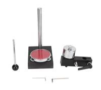 Hardness Tester Stand with High Strength Tempered Glass Platform, Rubber Durometer Test Stand - Enhanced Accuracy, Durable Alloy Build, Portable for On - The - Go Use