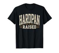 Hardpan Raised Heart Gold Great Plains Identity Soil Midwest T-Shirt