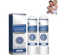 Hardrect Inhaler, Hardrect Nasal Inhaler for Men, Menstick Nasal nhaler, Complex Men's asal nhaler, Male Vitality asal nhaler, Male Prostate Care nhaler, Natural (2PCS)
