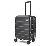 Hardshell Cabin Luggage, Lightweight Expandable Trolley Suitcase with TSA Lock, Black