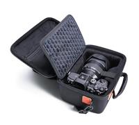 Hardshell Camera Case for Sony A7 IV / A7M4, Shockproof Protective Mirrorless Camera Bag with Flexible Padding, Water-Resistant Travel Carrying Case for Sony Alpha 7 IV, A7R V, A7S III, Black