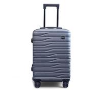 Hardshell Charcoal Grey Suitcase Set Robust 8 Wheel Cabin Luggage Case Bag | Hardshell ABS Material