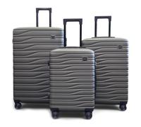 Hardshell Coffee Suitcase Set Robust 8 Wheel Cabin Luggage Case Bag | Hardshell ABS Material