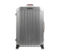 Hardshell Four-Wheel Trolley Luggage, unisex, Piquadro, Suitcases, Gray, ONE SIZE, Suitcases ONE SIZE