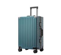 Hardside Luggage with 360° Double Spinner Wheels, Aluminium Frame, TSA Lock, ABS+PC Alloy Shell, Aluminum Rod, Automatic Rebound Handle, Waterproof Suitcase