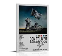 Hardstone Psycho by Don ToliverPoster Canvas Classic Decoration Waterproof Fading Mural Art Universal Decoration Painting Give Friend Teacher Gift24x36inch(60x90cm) Frame-style