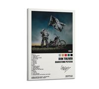 Hardstone Psycho Don Toliver Album Cover Aesthetic Limited Edition Music Poster - Signature Rap Singer - Dormitory & Bedroom Decoration - 20x30 inch Canvas Wall Art - Frame-style-2008x12inch