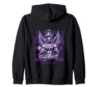 Hardstyle Rebel Hearts Angel Festival Rave Rebellion Dark Zip Hoodie