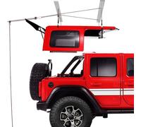 Hardtop Anti-Fall Removal Lift for Jeep Wrangler JL, JK, TJ, and Other Models with Hardtops | Idle Items, Kayak & Attic Hoist | Supports 8-16 ft Ceilings, Comes with 6 T-Knobs, Single-Person Operation