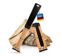 HARDTWERK Japanese Saw Kongo - Two Cutting Sides & SK5 Steel Blade - Ideal as a Saw for Precise Woodworking & Outdoor Use | Pruning Saw is Foldable Ideal for Cross and Longitudinal Cuts with Pull