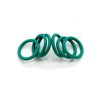 Hardware 10pcs Green FKM Fluorine Rubber O Ring CS 3.1mm OD 10-70mm Insulation Oil High Temperature Resistance Gasket Washer Packing(OD 25mm ID 18.8mm)