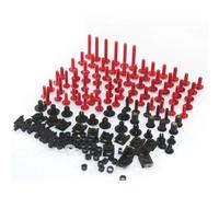Hardware Bolts 172PCS Motorcycle Fairing Bolts Kit For For VERSYS650 For NINJA 300 400 650 For KLX250 Bodywork Fastener Clips Screw Nuts Motorbike Fairing Replacement Bolt