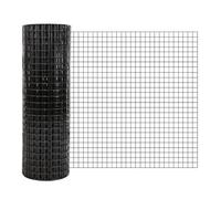 Hardware Cloth 1/2 Inch - 0.9x15mHeavy Duty Galvanized Chicken Wire Mesh Roll, Hot-Dipped After Welding for Chicken Coop, Rabbit Cages & Garden Fencing - Poultry Netting & Fencing