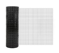 Hardware Cloth 1/2 Inch - 0.9x30m Heavy Duty Galvanized Chicken Wire Mesh Roll, Hot-Dipped After Welding for Chicken Coop, Rabbit Cages & Garden Fencing - Poultry Netting & Fencing