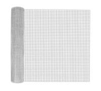 Hardware Cloth 1/2 Inch - 1.2x30m Heavy Duty Galvanized Chicken Wire Mesh Roll, Hot-Dipped After Welding for Chicken Coop, Rabbit Cages & Garden Fencing - Poultry Netting & Fencing