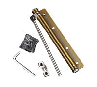 Hardware Door Closer, Closer,Automatic Door Closers, Aluminum Alloy,Spring Closing Device 1pc(Yellow)