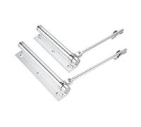 Hardware Door Closer, Door Closer, Closers Spring Adjustable Surface Mounted Aluminum Alloy Automatic Closing(150mm)