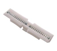 Hardware Essentials 851651 Bi-Fold Sliding Door Guide White