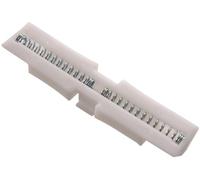 Hardware Essentials 851651 Bi-Fold Sliding Door Guide White