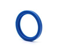 Hardware Fittings 5/10Pcs Sanitary SMS Union Blue Silicon Seal Flar Gasket Ring Washer 19/25/32/38/51/63/76/89/102mm Mechanical Seal(5 PCS,63mm)