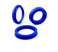 Hardware Fittings 5Pcs UN Radial Shaft Hydraulic Seal ID 8-19MM Polyurethane Piston Shaft Piston Rod PU Single Lip U Cup Oil Seal Seal Washer(19x25x5(5pcs))