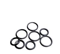 Hardware fittings EPDM O Rings Outer Diameter 5-170mm Acid and Alkali Resistance Water Resistance Wire Diameter 2mm Black Seal washer(10x2(50pcs))