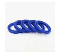 Hardware Fittings UN/UHS/UNS Radial Shaft Hydraulic Seal ID 4-85mm Polyurethane Piston Rod PU Single Lip U-Shaped Cup Oil 5pcs Washer(UHS 22.4x30x5 (5Pcs)
