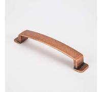 HARDWARE FOR YOU Copper Finish Shaker Style 128mm Hole Centres Kitchen Cupboard D Handle PK10