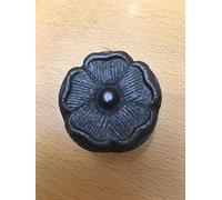 HARDWARE FOR YOU LTD 1 Pair Antique Style CAST Iron English Tudor Rose Furniture Door Drawer KNOBS