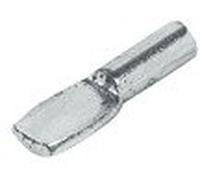 HARDWARE FOR YOU LTD PACK OF 10 SHELF SUPPORT PLUG SPADE FOR A 3MM HOLE BOOK CASE SHELF SUPPORT PINS PEG STUD STEEL