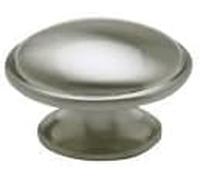 HARDWARE FOR YOU Pack of 10 Polished Chrome Kitchen Cabinet Cupboard Door Knobs Dome Curved Top 35mm