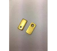 HARDWARE FOR YOU PACK OF 4 BRASS TURN BUTTON 19MM 3/4" PICTURE BRACKETS HOOKS
