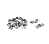 Hardware HingesHinges Hardware,10PCS Cupboard Drawer Cabinet Box Mini Door Window Drawer Butt Hinges Silver Tone
